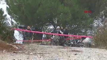 Osmangazi'de tek motorlu uçağın enkazından yeni görüntüler