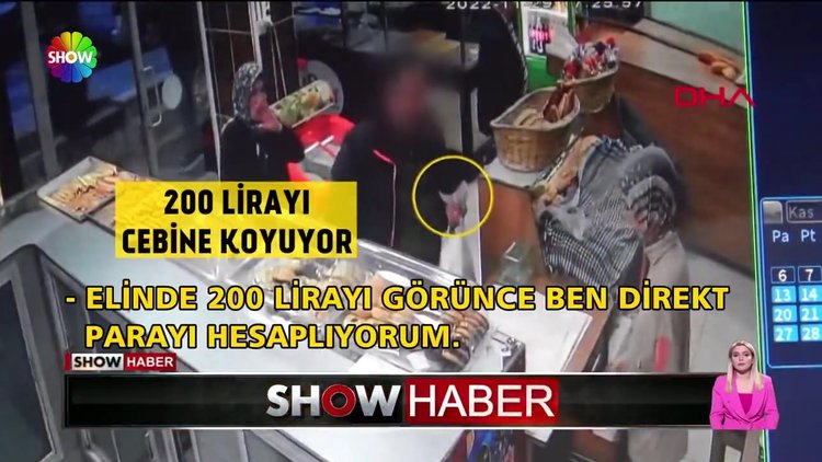 Vermediği paranın üstünü aldı!