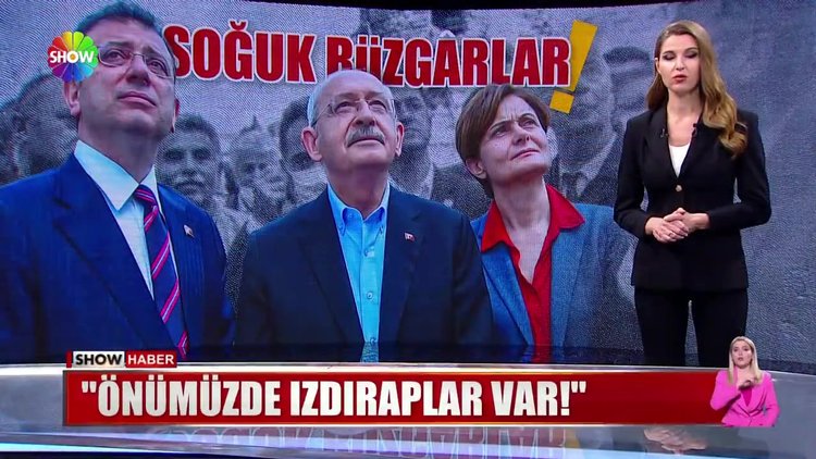 ''Önümüzde ızdıraplar var!''