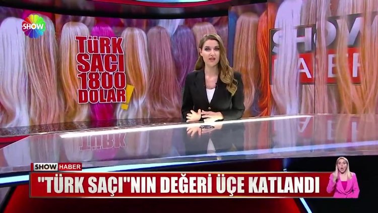 ''Türk saçı''nın değeri üçe katlandı
