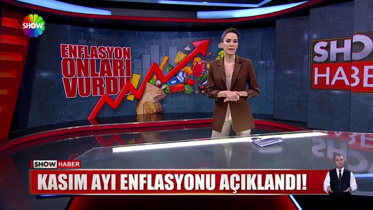 Kasım ayı enflasyonu açıklandı!