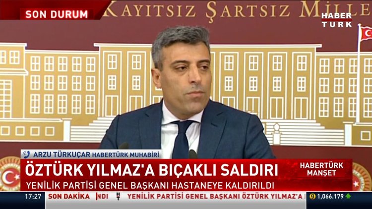 Öztürk Yılmaz'a bıçaklı saldırı