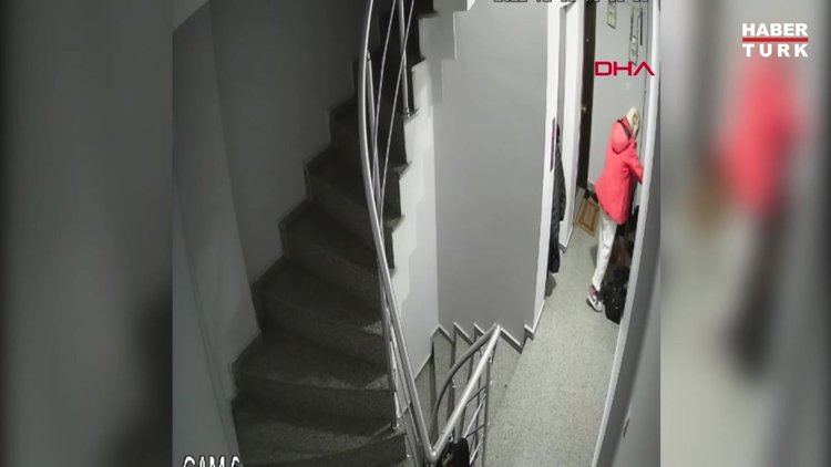 Çilingire kapıyı açtırıp halasının dairesinden 20 bin lira aldı