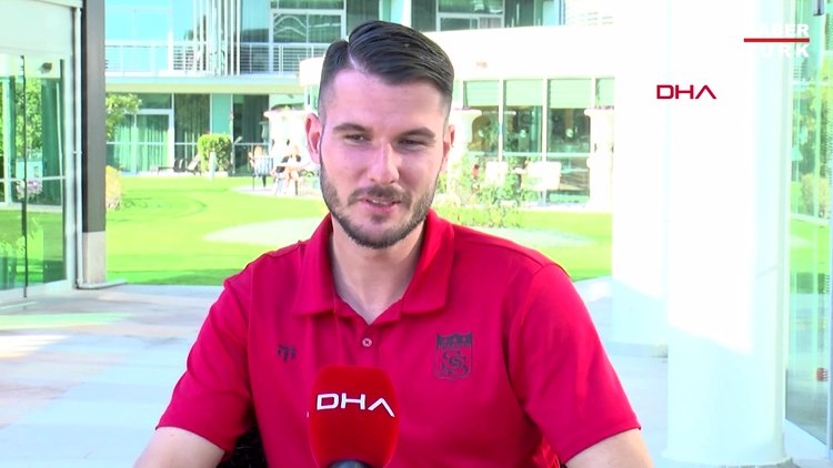 Sivassporlu Robin Yalçın: Alt sıralarda olmak bize yakışmıyor