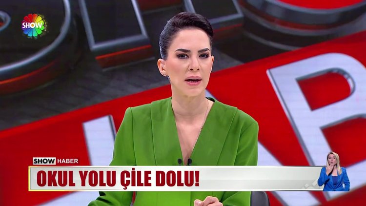 Okul yolu çile dolu!