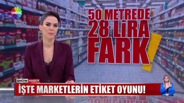 İşte marketlerin etiket oyunu!