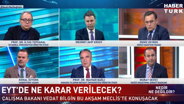 Nedir Ne Değildir - 8 Aralık 2022 (EYT’de hangi formül Kabul görecek?)