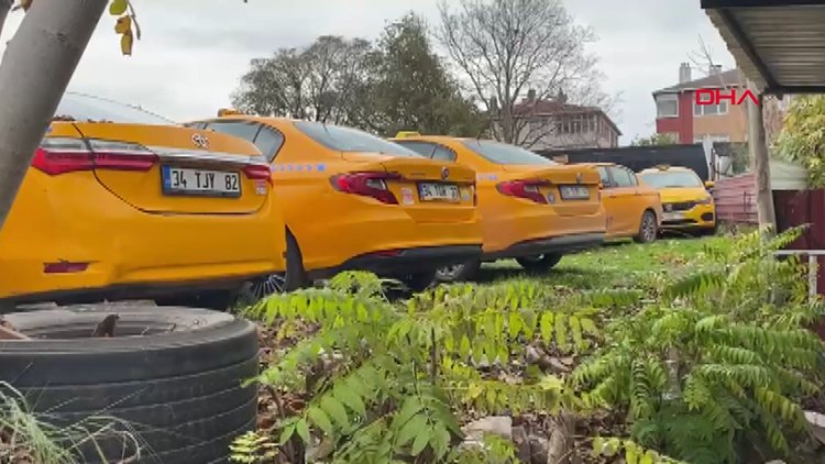 Otoparklarda taksi yoğunluğu