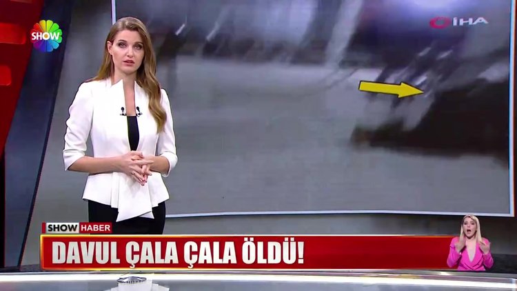 Davul çala çala öldü!