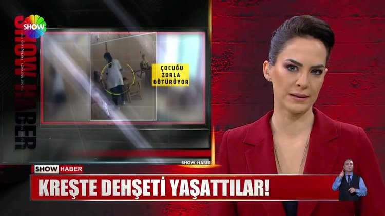 Kreşte dehşeti yaşattılar!