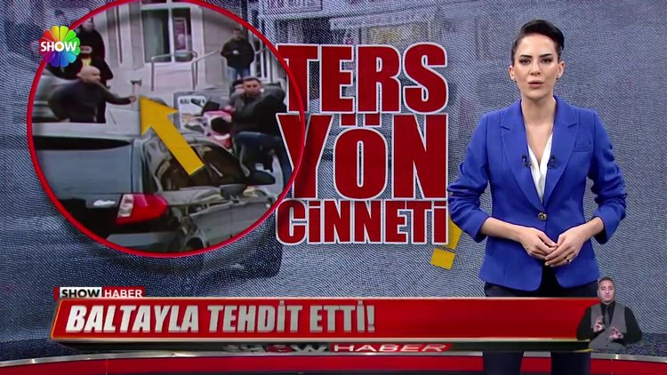 Ters yöne girdi diye saldırdı