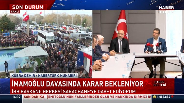 Ekrem İmamoğlu'nun yargılandığı dava başladı