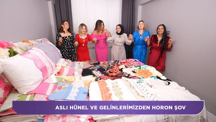 Çeyizler serildi, horonlar tepildi!