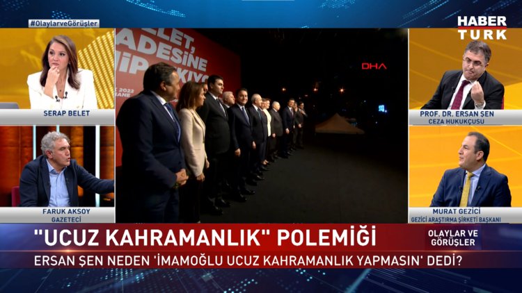 Olaylar ve Görüşler - 16 Aralık 2022 (İmamoğlu’nun başkanlığı tehlikede mi?)