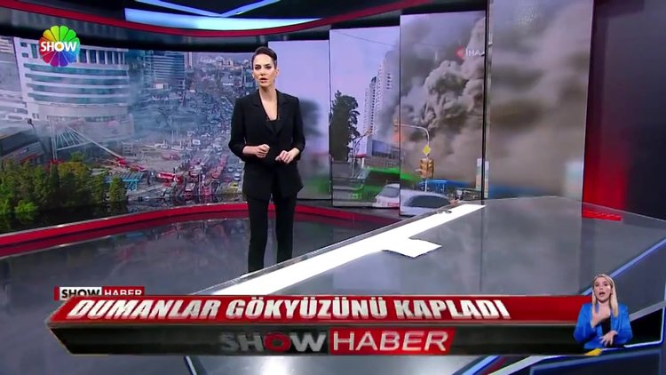 AVM'de yangın paniği