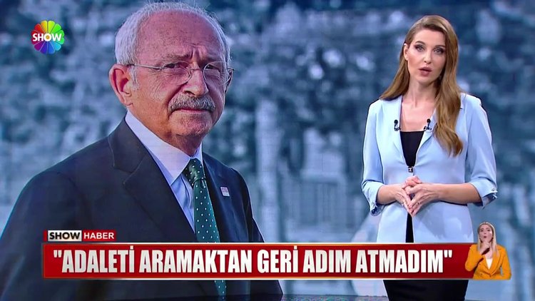 ''Adaleti aramaktan geri adım atmadım''