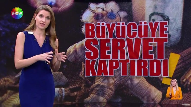 Büyücüye 520 bin lira kaptırdı!