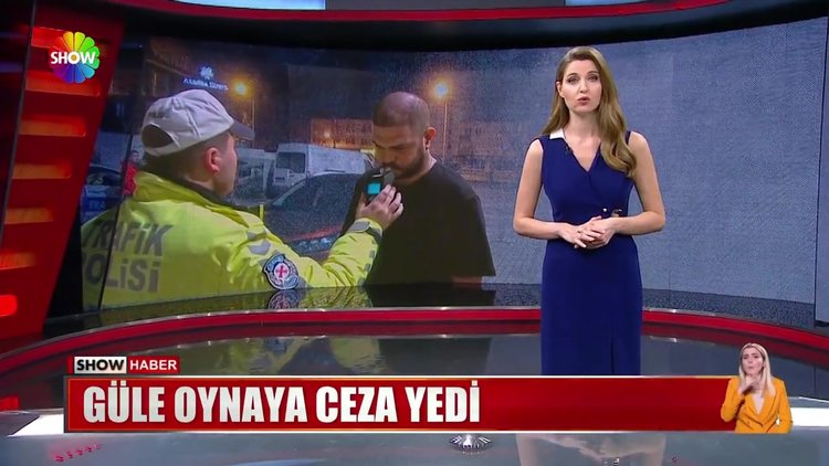 Güle oynaya ceza yedi