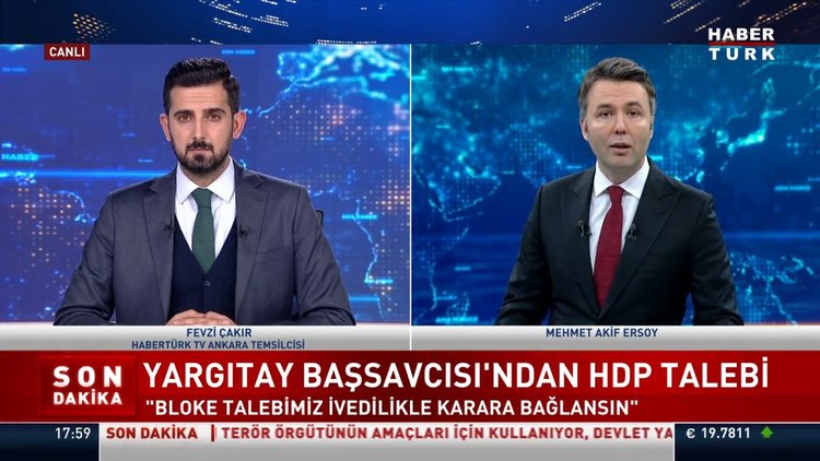 Yargıtay Başsavcısı'ndan HDP talebi