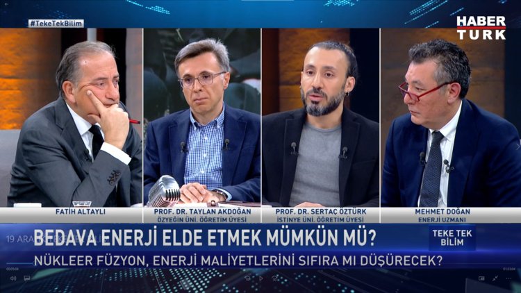 Teke Tek Bilim - 19 Aralık 2022 (Nükleer füzyon, enerji maliyetlerini sıfıra mı düşürecek?)