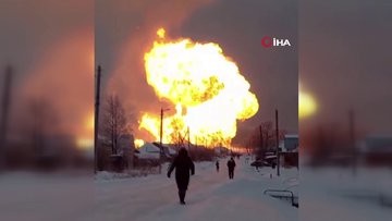Rusya'da doğal gaz boru hattında patlama: 3 ölü, 1 yaralı