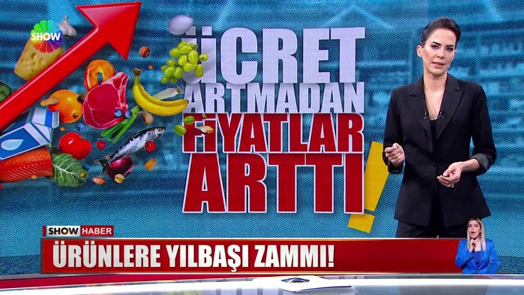 Ürünlere yılbaşı zammı!