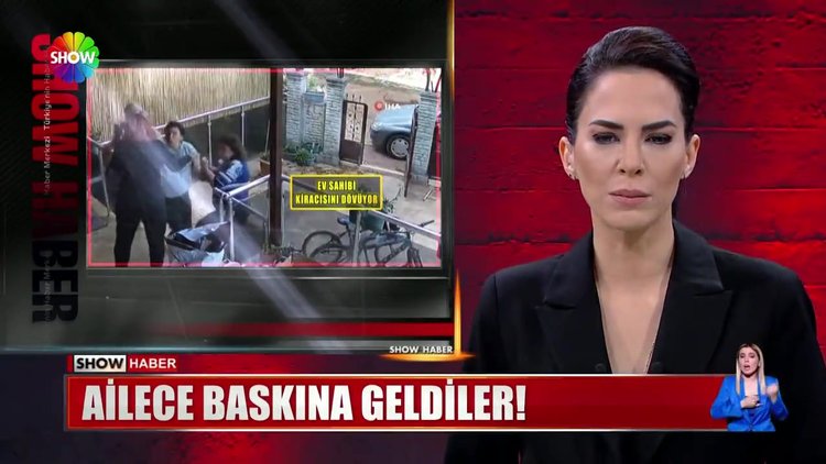 Ailece baskına geldiler!
