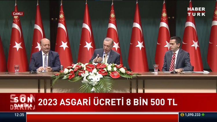 22 Aralık 2022 - (Son Dakika... Asgari ücret zammı belli oldu!)