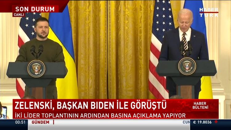 Biden: Putin'in durmaya niyeti yok