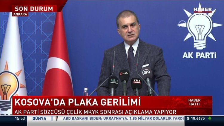 AK Parti Sözcüsü Çelik'ten önemli açıklamalar