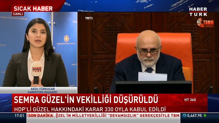 HDP'li Semra Güzel'in milletvekilliği düştü