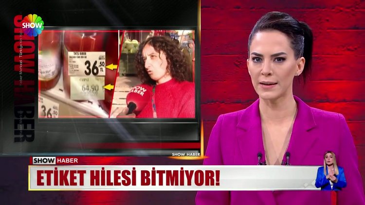 Etiket hilesi bitmiyor!