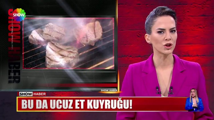 Bu da ucuz et kuyruğu!