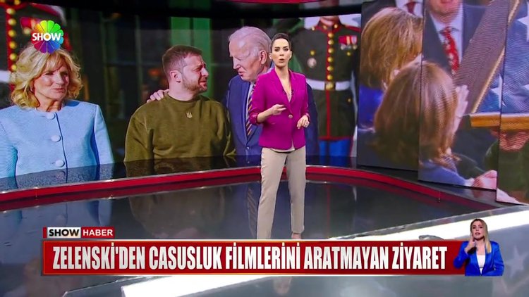 Zelenski'den casusluk filmlerini aratmayan ziyaret