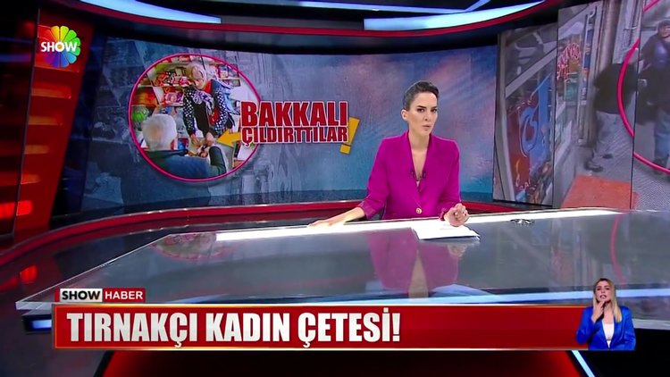 Tırnakçı kadın çetesi!