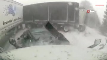 Kanada'da kar fırtınası