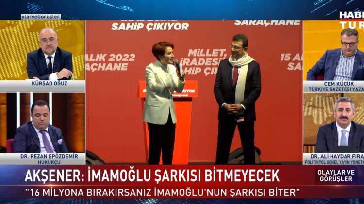 Olaylar ve Görüşler - 23 Aralık 2022 (İYİ Parti Lideri Akşener "Adayım İmamoğlu" mu dedi?)