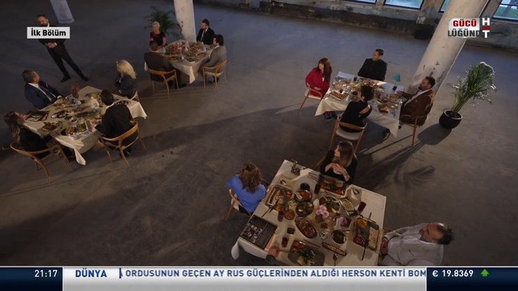 Lider Türkiye'de gruplar yemek masasında belirlendi