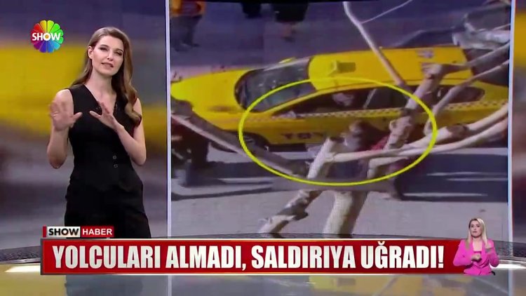 Yolcuları almadı, saldırıya uğradı!