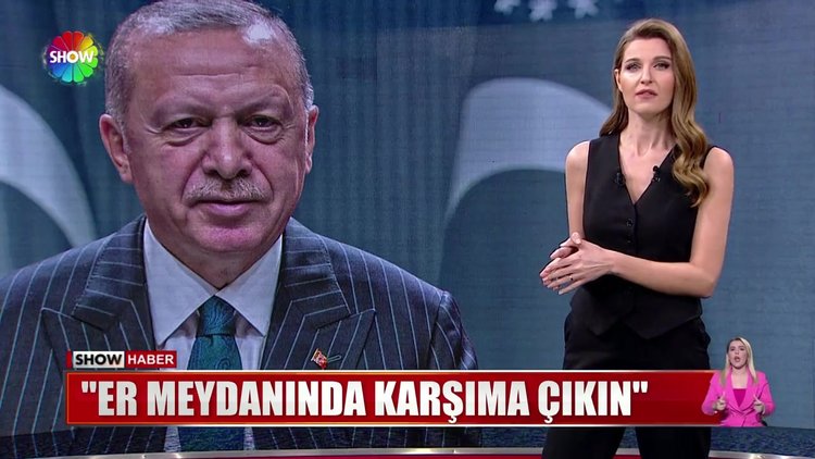 ''Er meydanında karşıma çıkın''