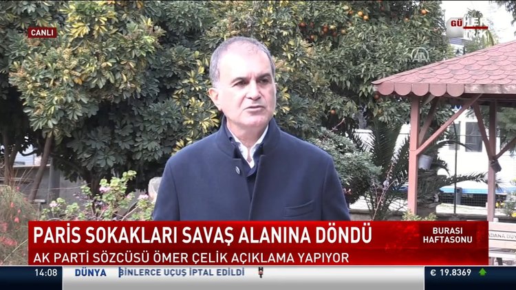 Paris sokakları savaş alanına döndü