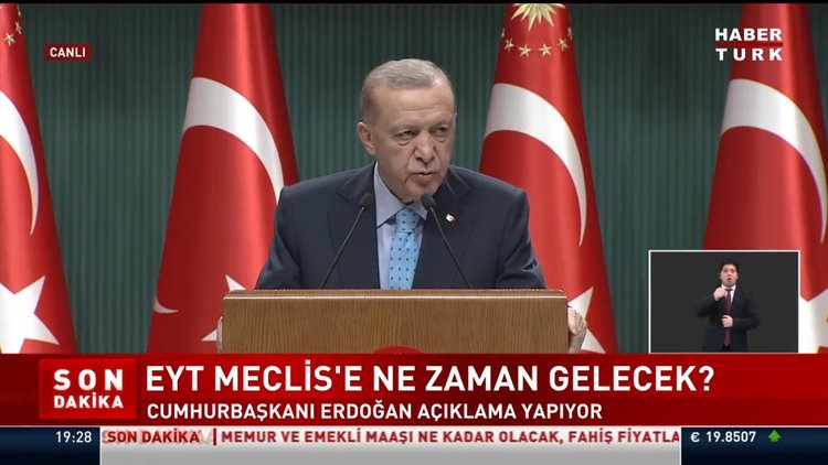 Kabine Toplantısı kararları açıklanıyor! Gündemde EYT, fahiş fiyat artışı ve doğalgaz müjdesi var