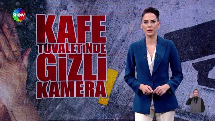 Garson tuvalete kamera yerleştirdi!