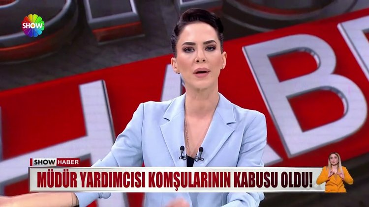 Müdür yardımcısı komşularının kabusu oldu!