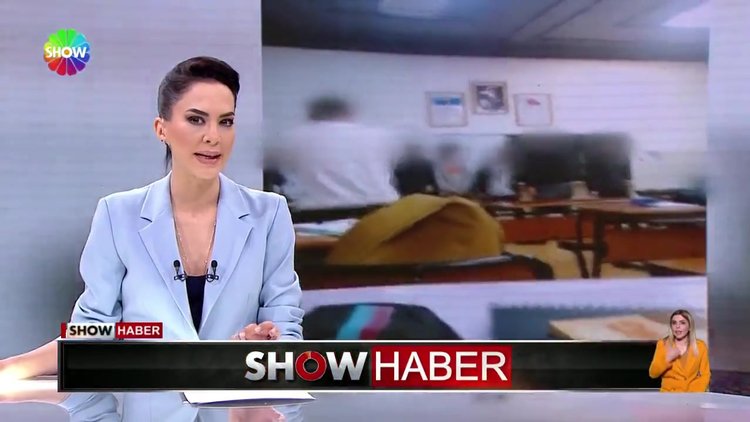 Öğrencileri sıra dayağından geçirdi!