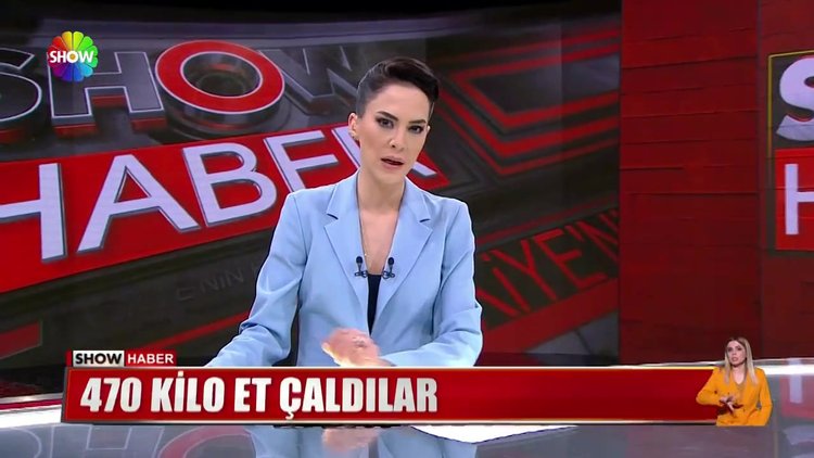 470 kilo et çaldılar