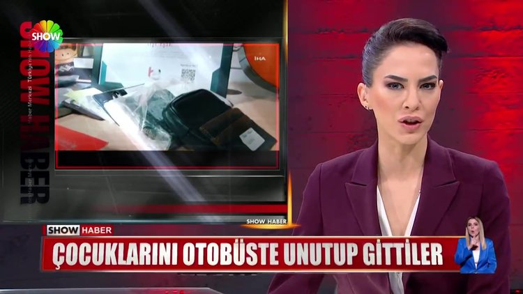 Çocuklarını otobüste unutup gittiler