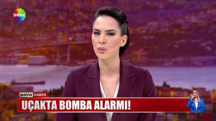 Uçakta bomba alarmı!