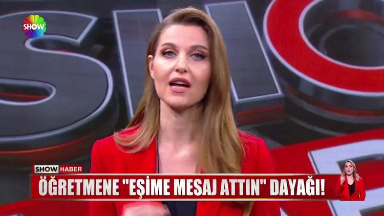 Öğretmene ''eşime mesaj attın'' dayağı!