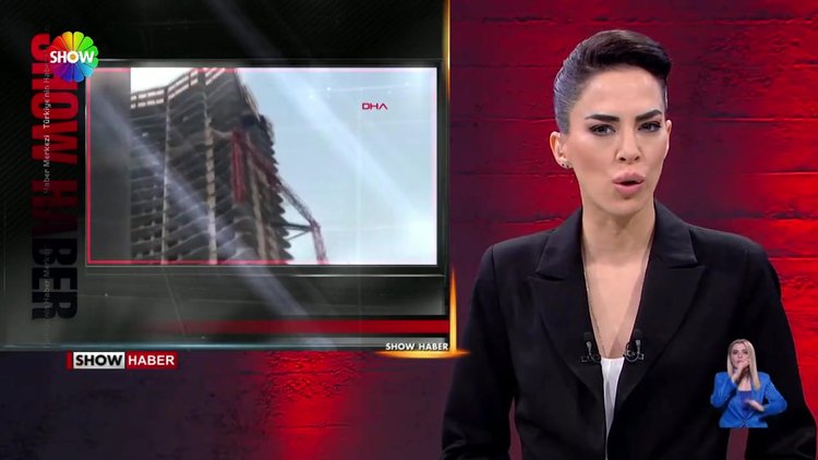 Otel inşaatında facia!